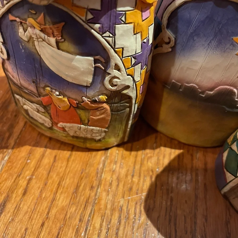 Jim Shore Colorful Three Wise Men Figurines